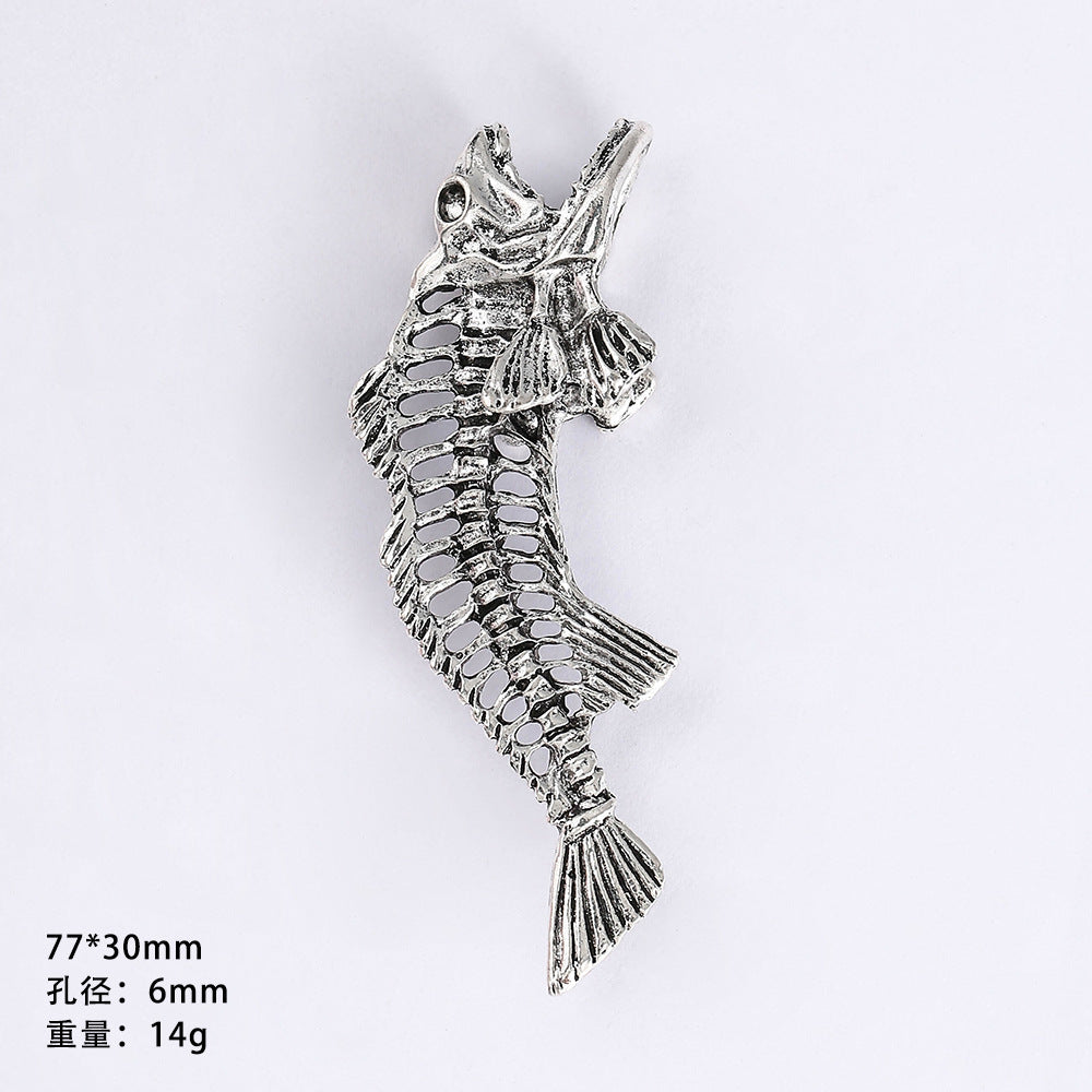 Wholesale 20pcs Gothic style dark punk love DIY necklace pendant